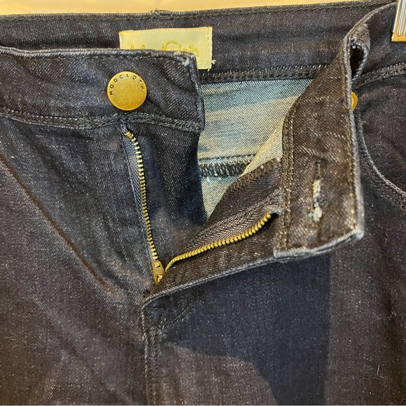 Modcloth Basic Mid-Rise Jeans Dark Wash XL - Picture 5 of 6